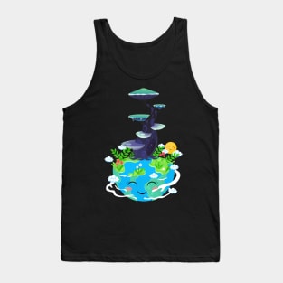 The Earth Loves Mashroom Tank Top